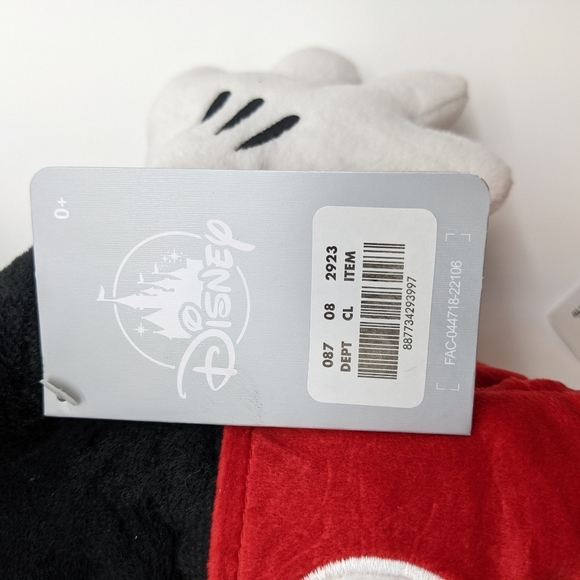 Disney Mickey Mouse & Friends Mickey Mouse Medium 17'' Plush NWT - Picture 3 of 4